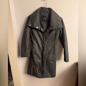 GAP Quilted Long Coat — Women’s Size 2
